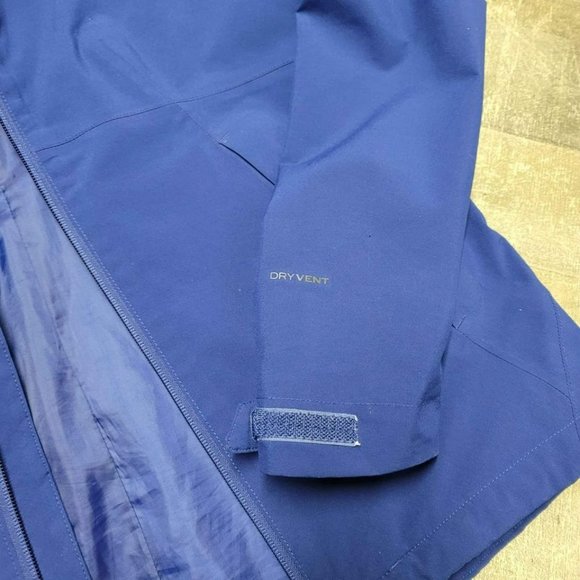 Blue North face jacket women's size small DryVent - Picture 2 of 8